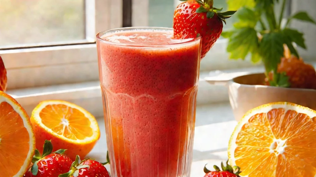 Strawberry Orange Smoothie