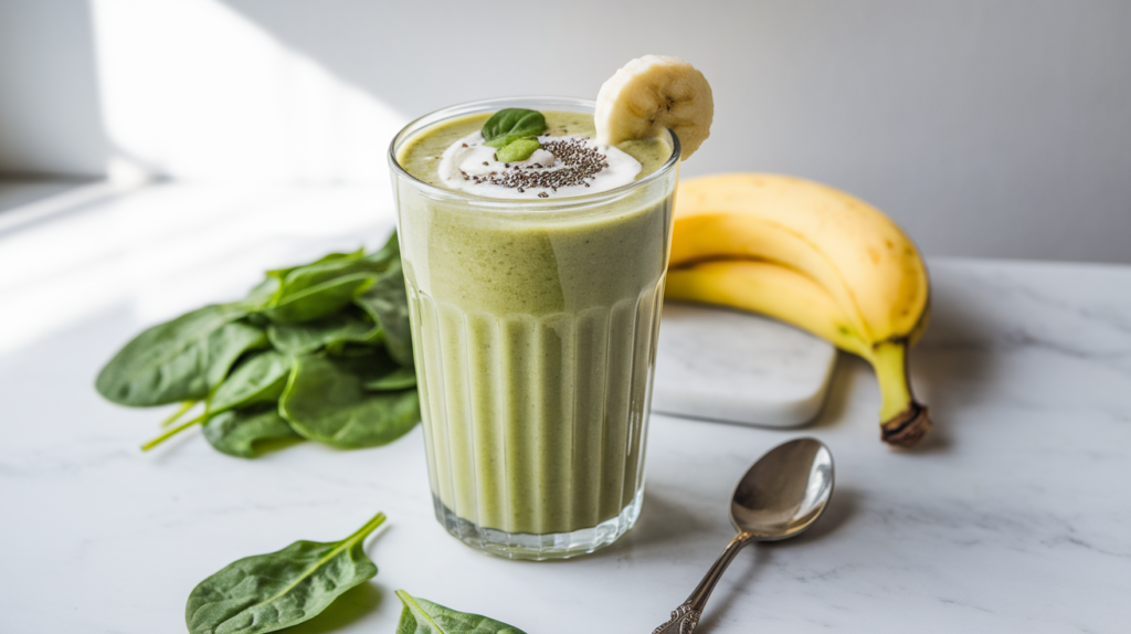 Banana Spinach Smoothie