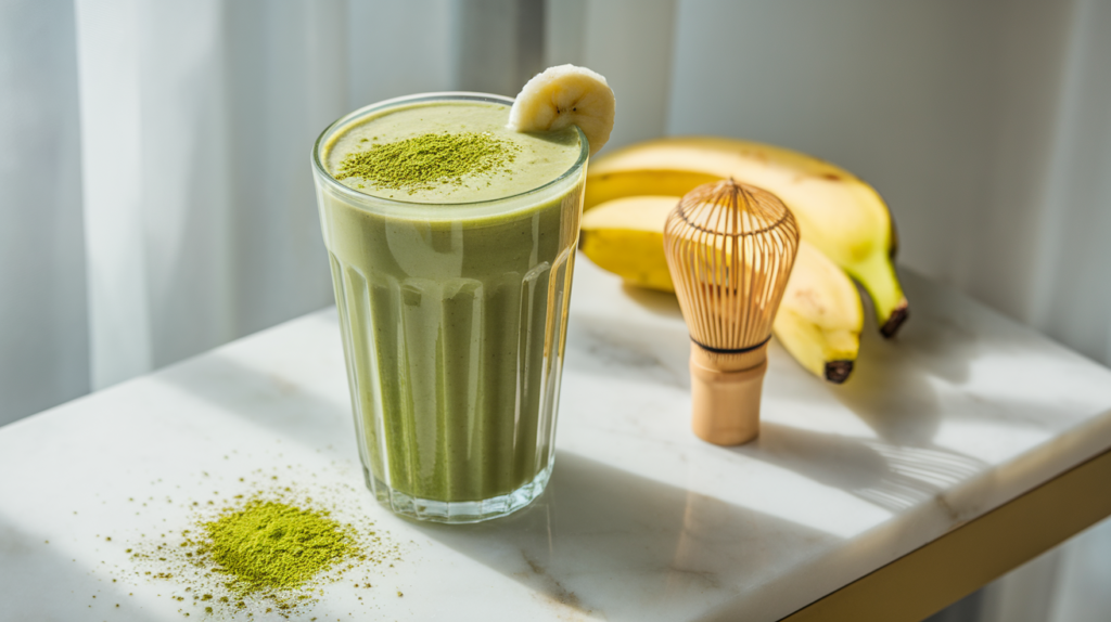 Banana Matcha Smoothie Recipe
