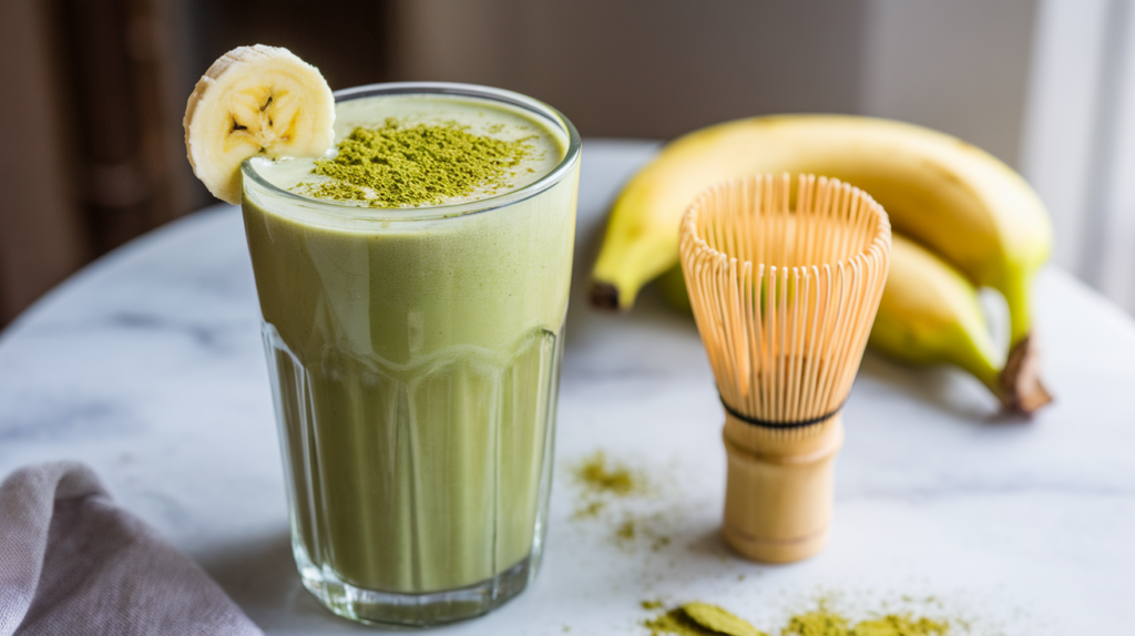 Banana Matcha Smoothie Recipe