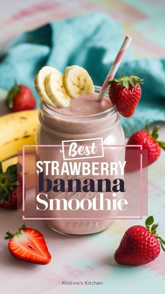 Strawberry Banana Smoothie