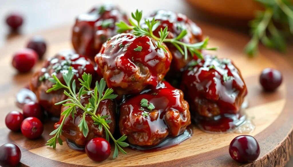 Cranberry Meatballs