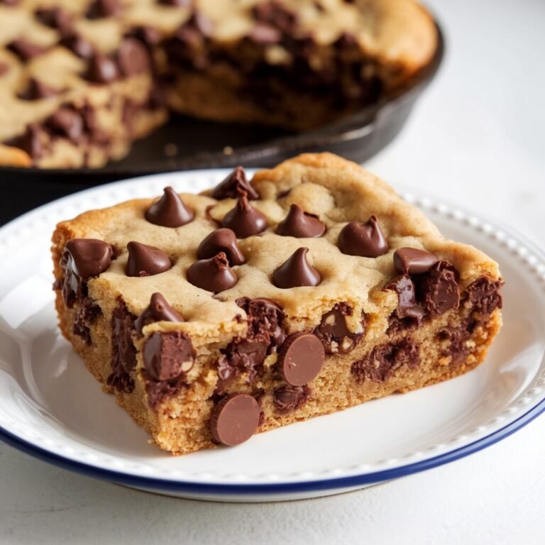 Chocolate Chip  Cookie Skillet