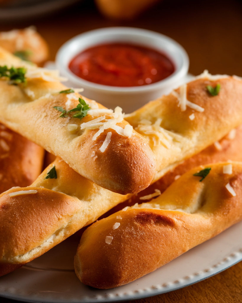 Garlic Parmesan Breadsticks