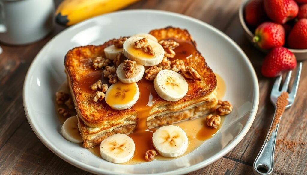 Banana Foster French Toast Casserole