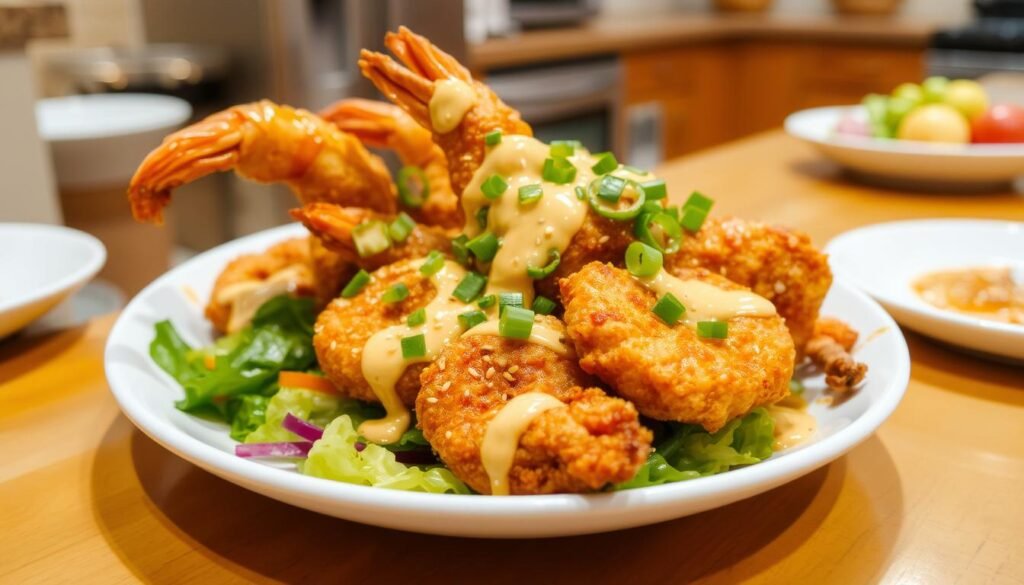 Bang Bang Shrimp and Chicken