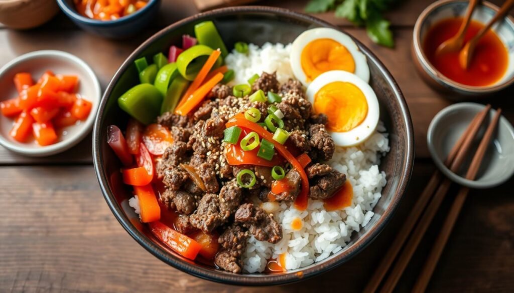 Korean Ground Beef Bowl