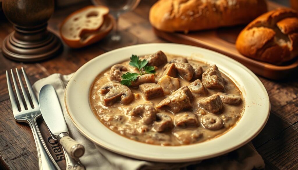 Old Fashioned Beef Stroganoff Recipe