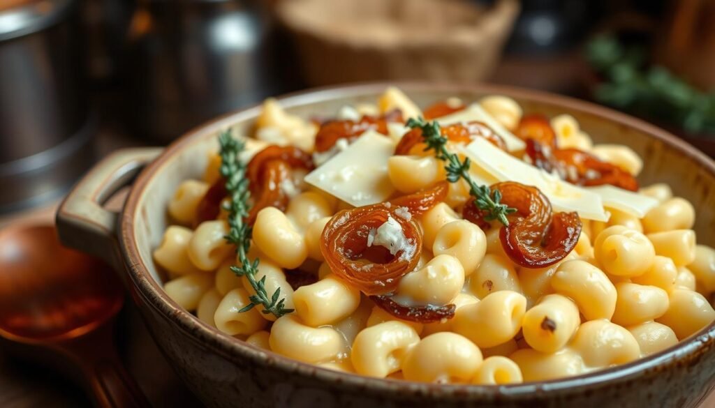 French Onion Mac and Cheese