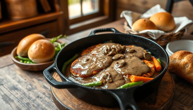 Amish Hamburger Steak Bake