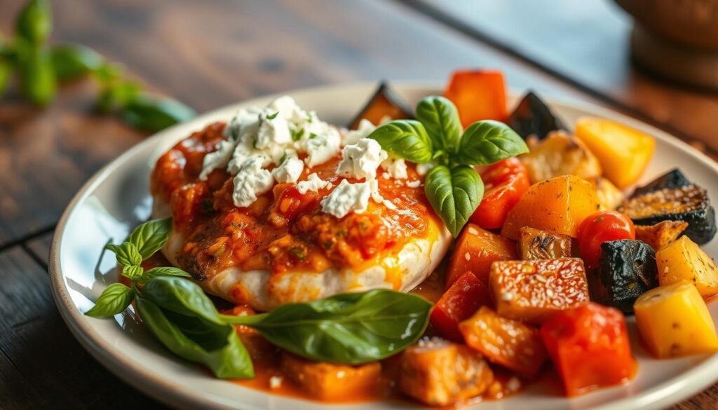 Creamy Tomato Chicken with Feta