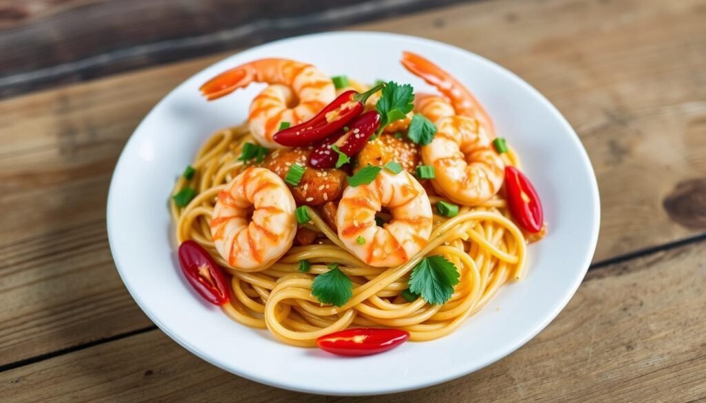 Bang Bang Shrimp Pasta