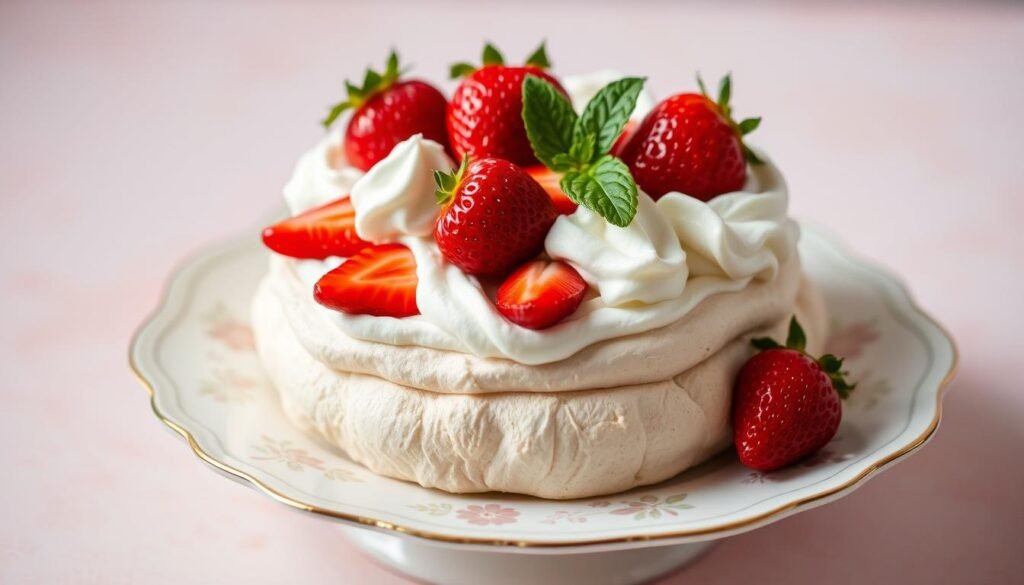 Strawberry Pavlova