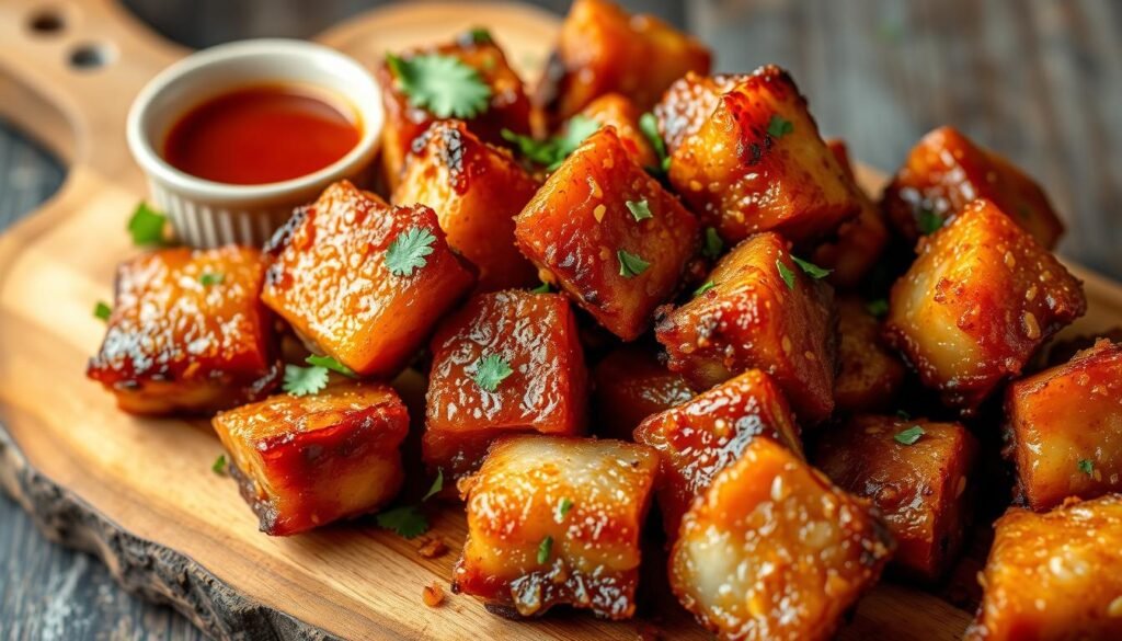 Crispy Air Fryer Pork Belly Bites