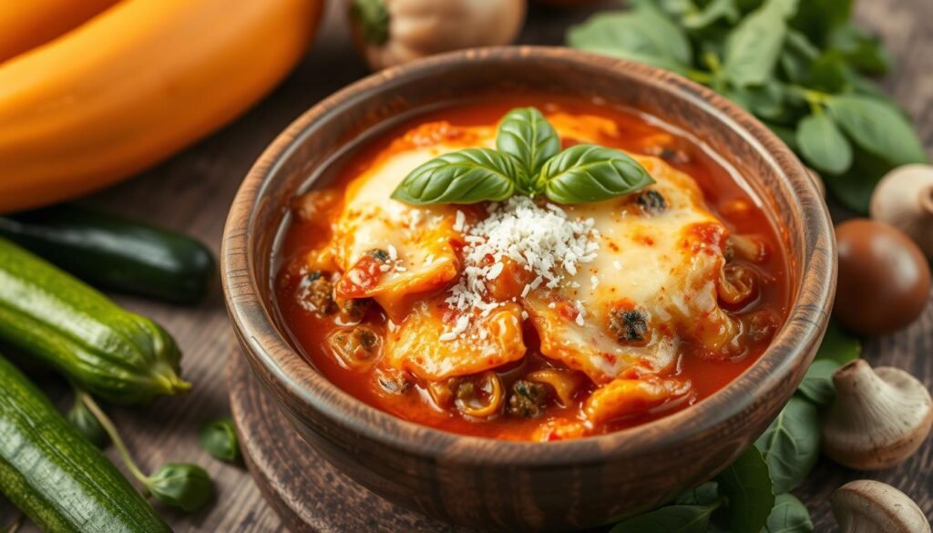 Vegetarian Lasagna Soup