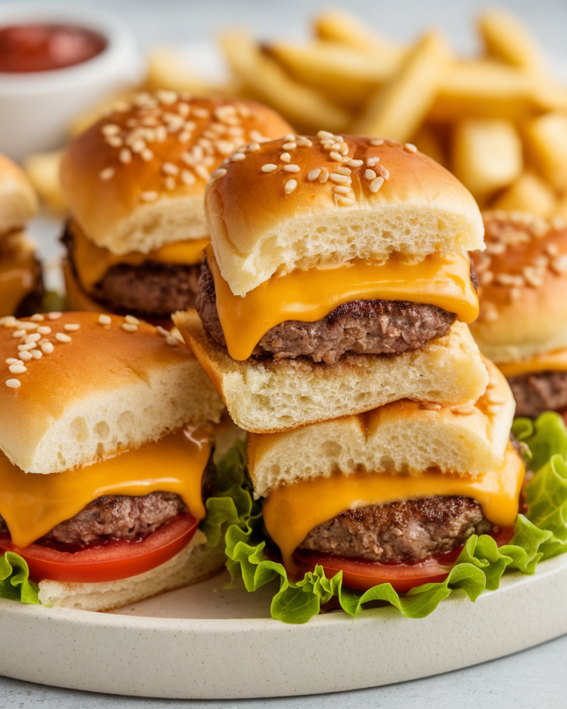 Cheeseburger Sliders (Easy, 30-min Recipe)