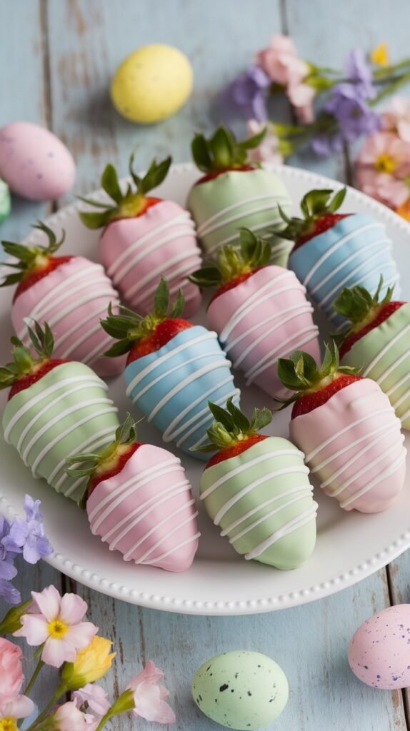 15 Easter Chocolate Covered Strawberry Ideas